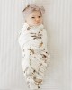 GRSSDER Baby Blankets Super Soft Jersey Knit Swaddle Blanket for Baby Girls and Boys, Double Layer Receiving Blankets 34 x 44 Inches Extra Large for Baby Show Gift, Cute Duck